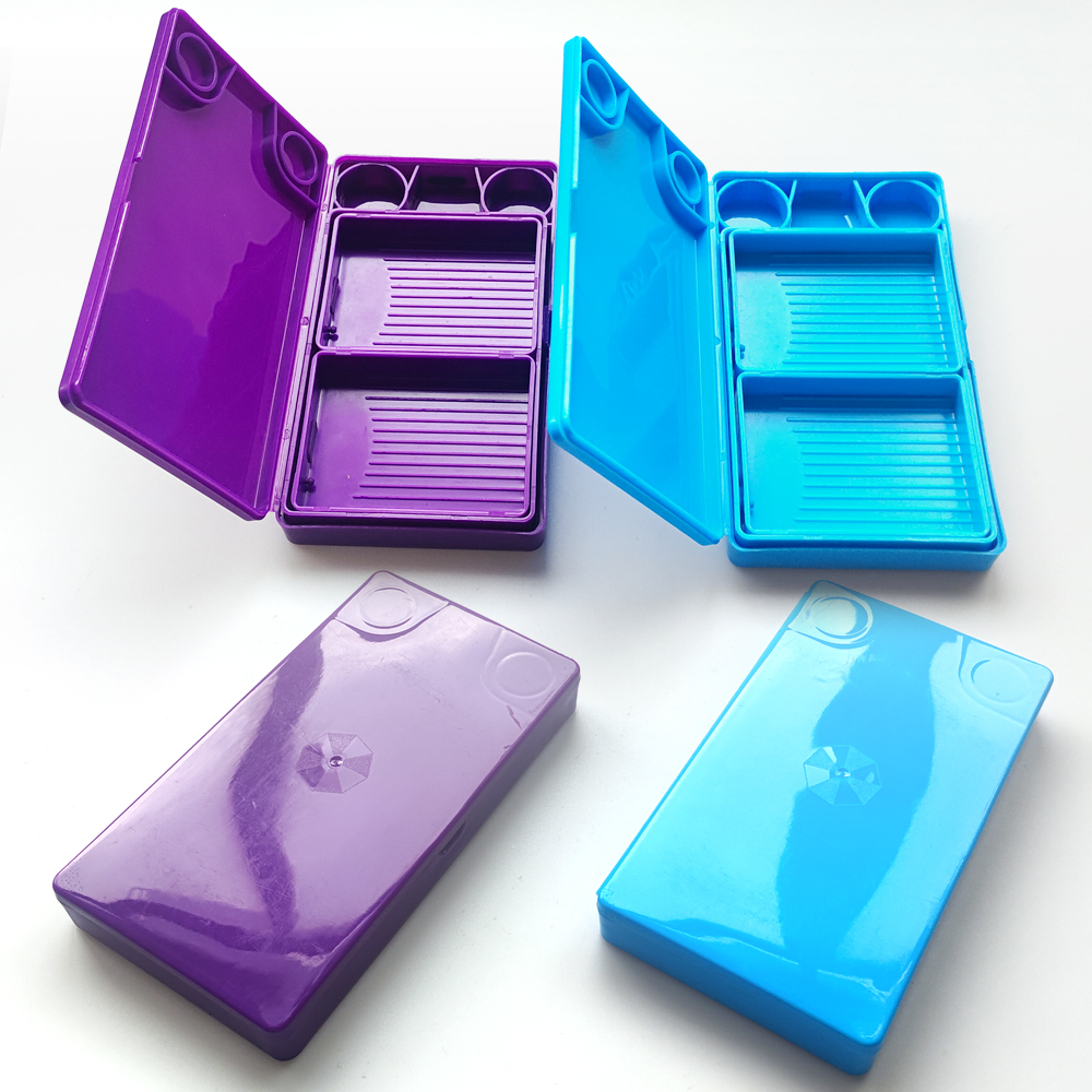 Resin Art Canvas - Diamond Painting Tray with Lid Stackable