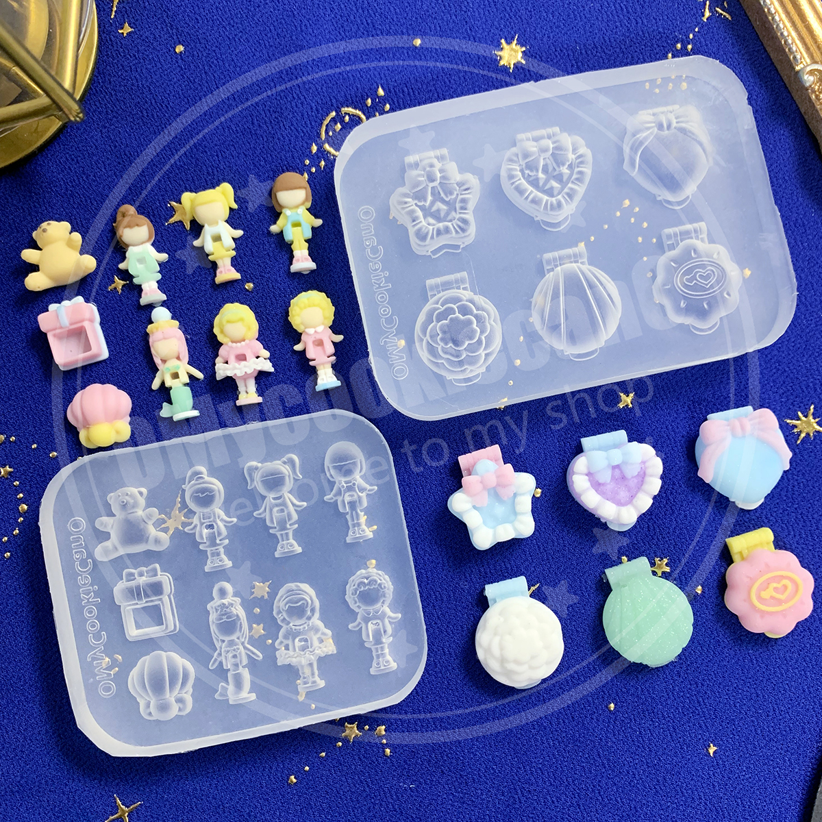 Resin Art Mould - Super cute, PP pocket clear transparent