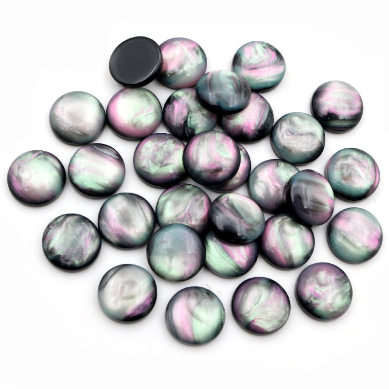 Resin Art Notes - 40pcs 8mm 10mm 12mm Round Resin