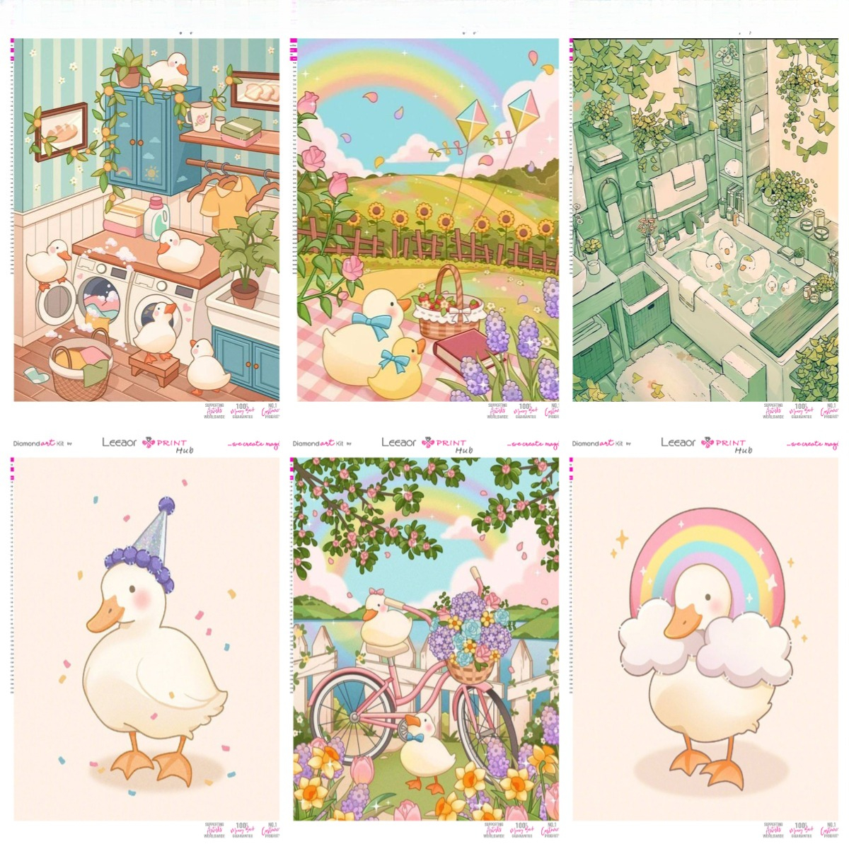 Resin Art Canvas - 1PC frameless Diamond Painting 2026 Cute