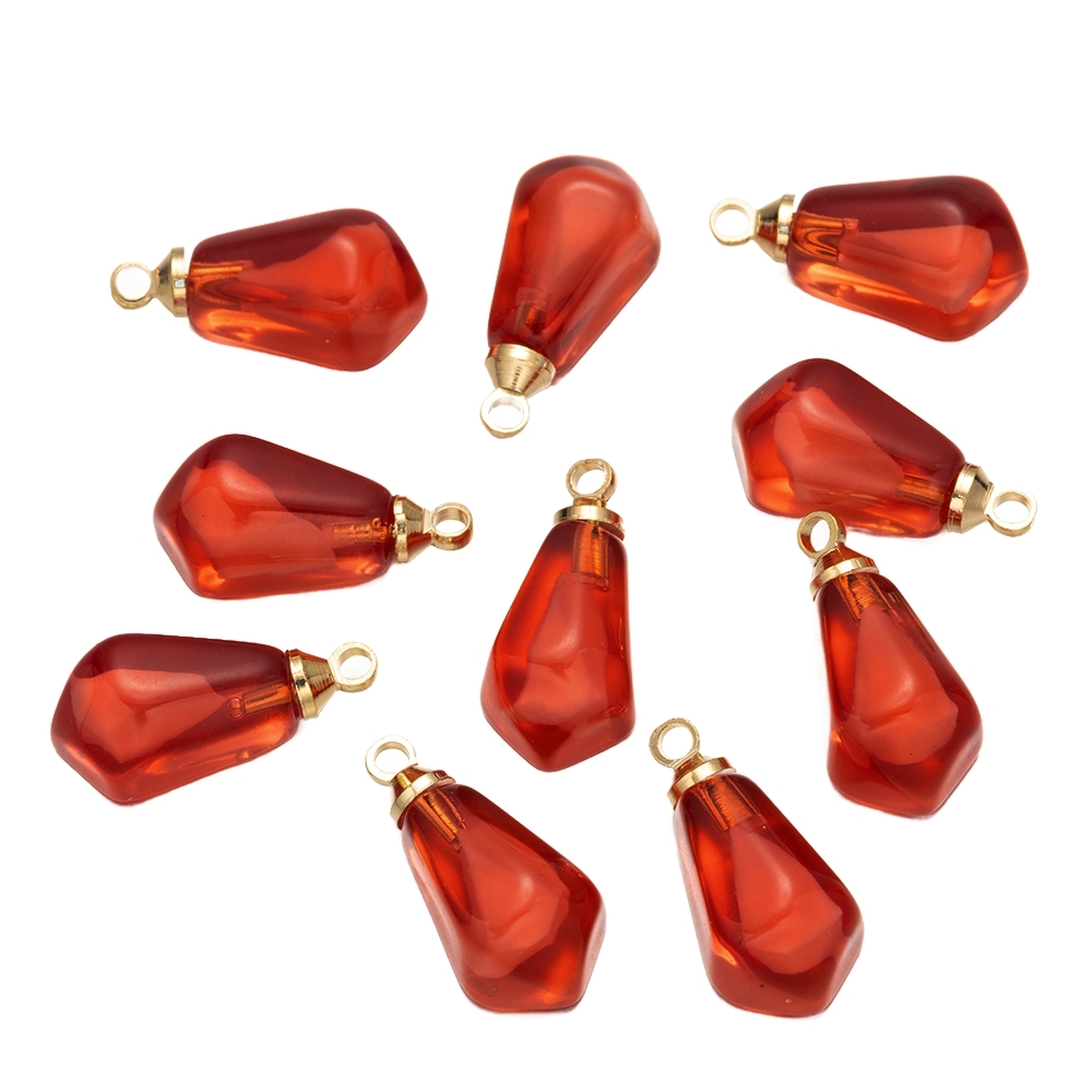 Resin Art Materials - 10Pcs Resin Pomegranate Seed Food Charms
