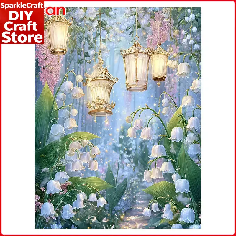 Resin Art Products - unframe Flower New Arrivals 2025 Diamond