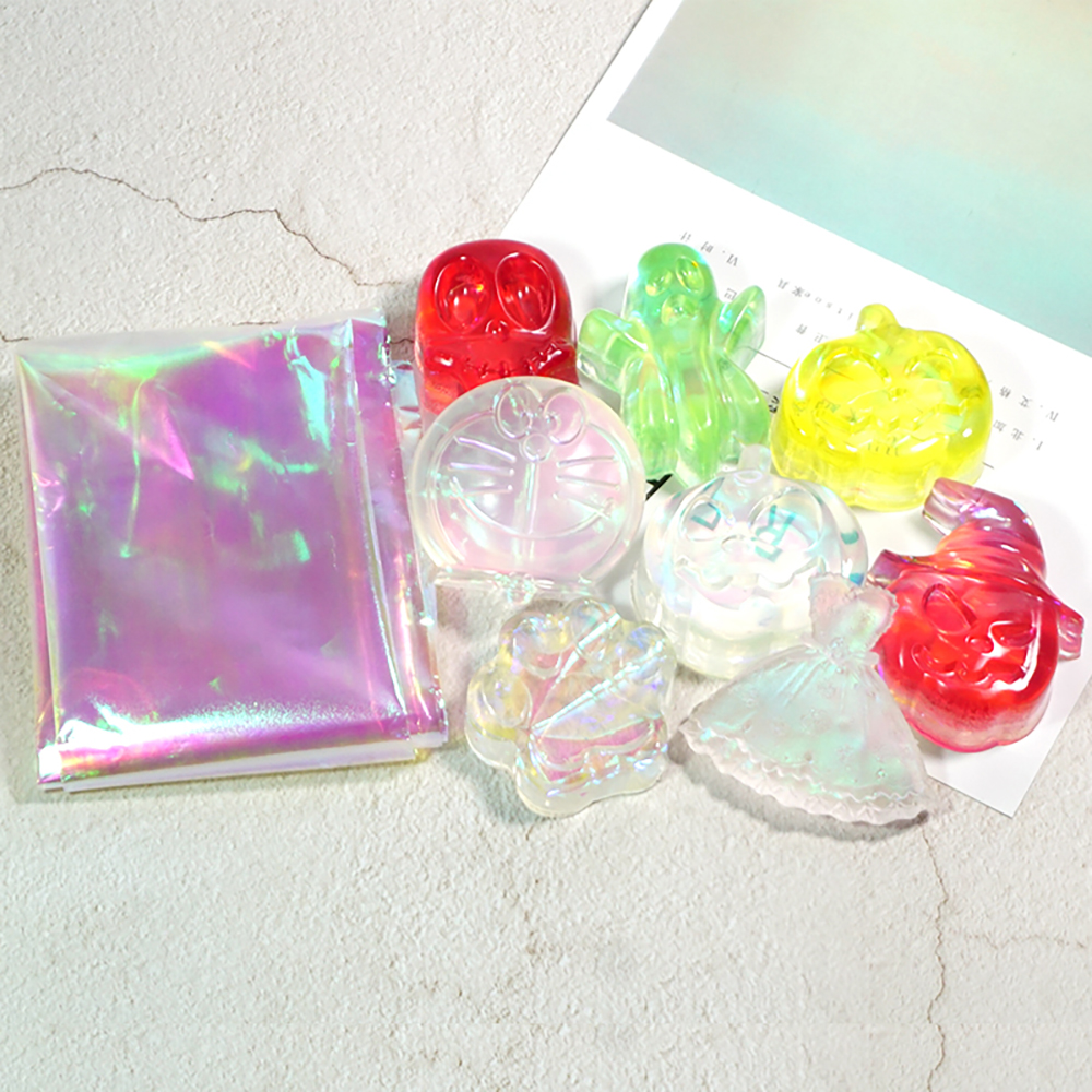 Aurora Laser Film Foil Resin J – Resin Art Sticker recenzja i cena