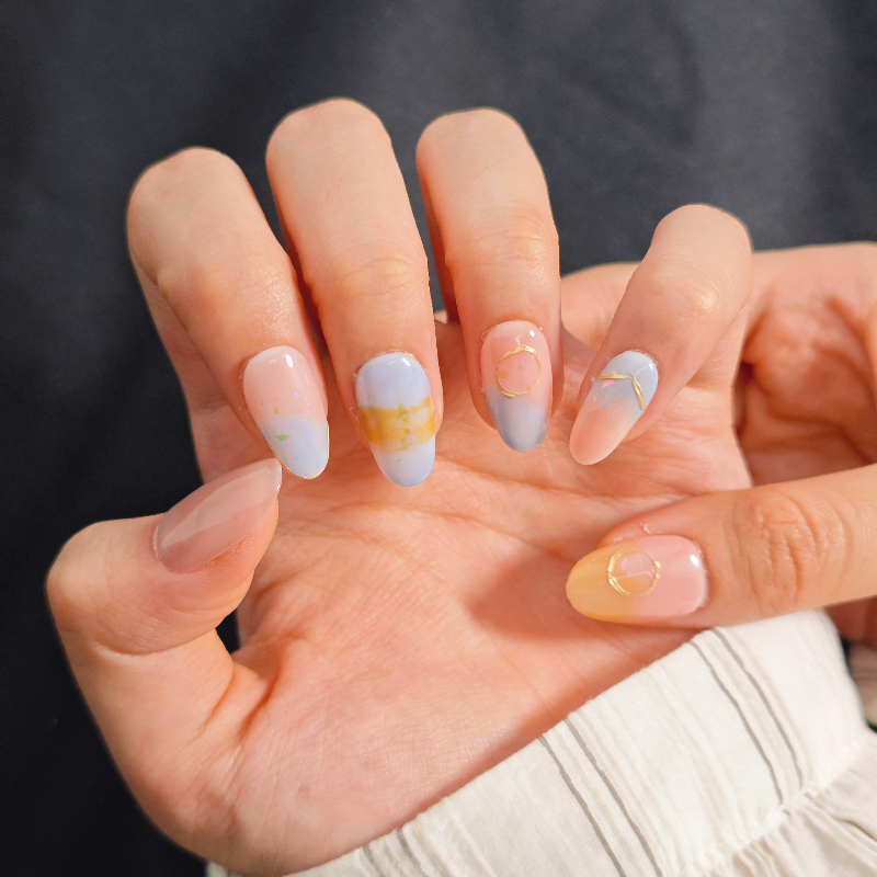 10PCS Press on Nails Handmade  – Resin Art Online recenzja i cena