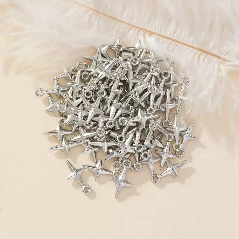 100pcs 16x8mm Charms Shining S – Resin Art Notes recenzja i cena
