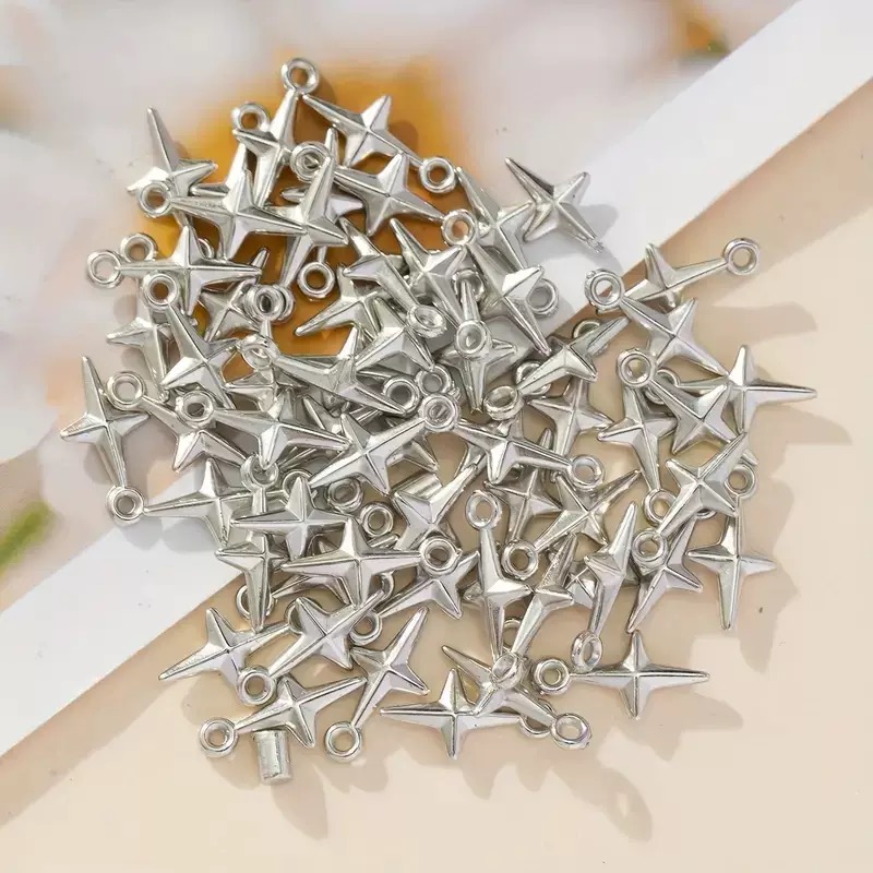 100pcs 16x8mm Charms Shining S – Resin Art Notes recenzja i cena