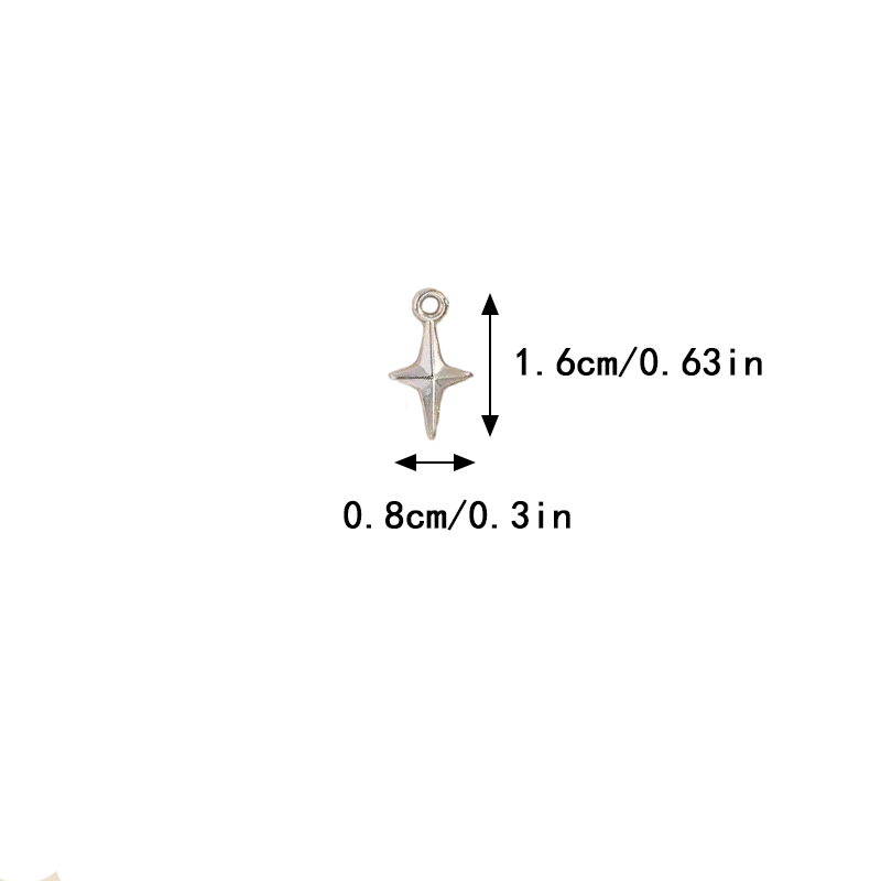 100pcs 16x8mm Charms Shining S – Resin Art Notes recenzja i cena