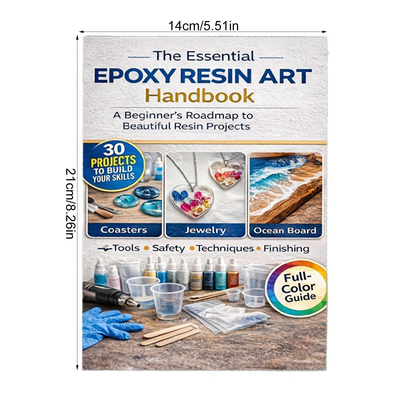 Epoxy Resin Art Handbook Begin – Resin Art Guide Free recenzja i cena