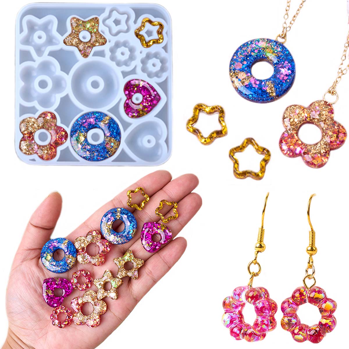 Multifuntional Jewelry Silicon – Resin Art Mould recenzja i cena