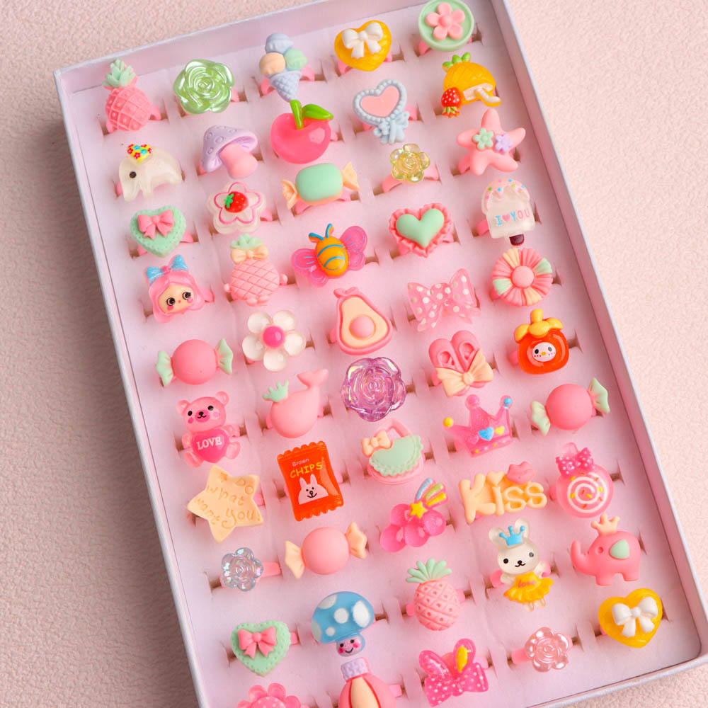 10/20/30/50/100Pcs/Lot Fashion – Resin Art Ring recenzja i cena
