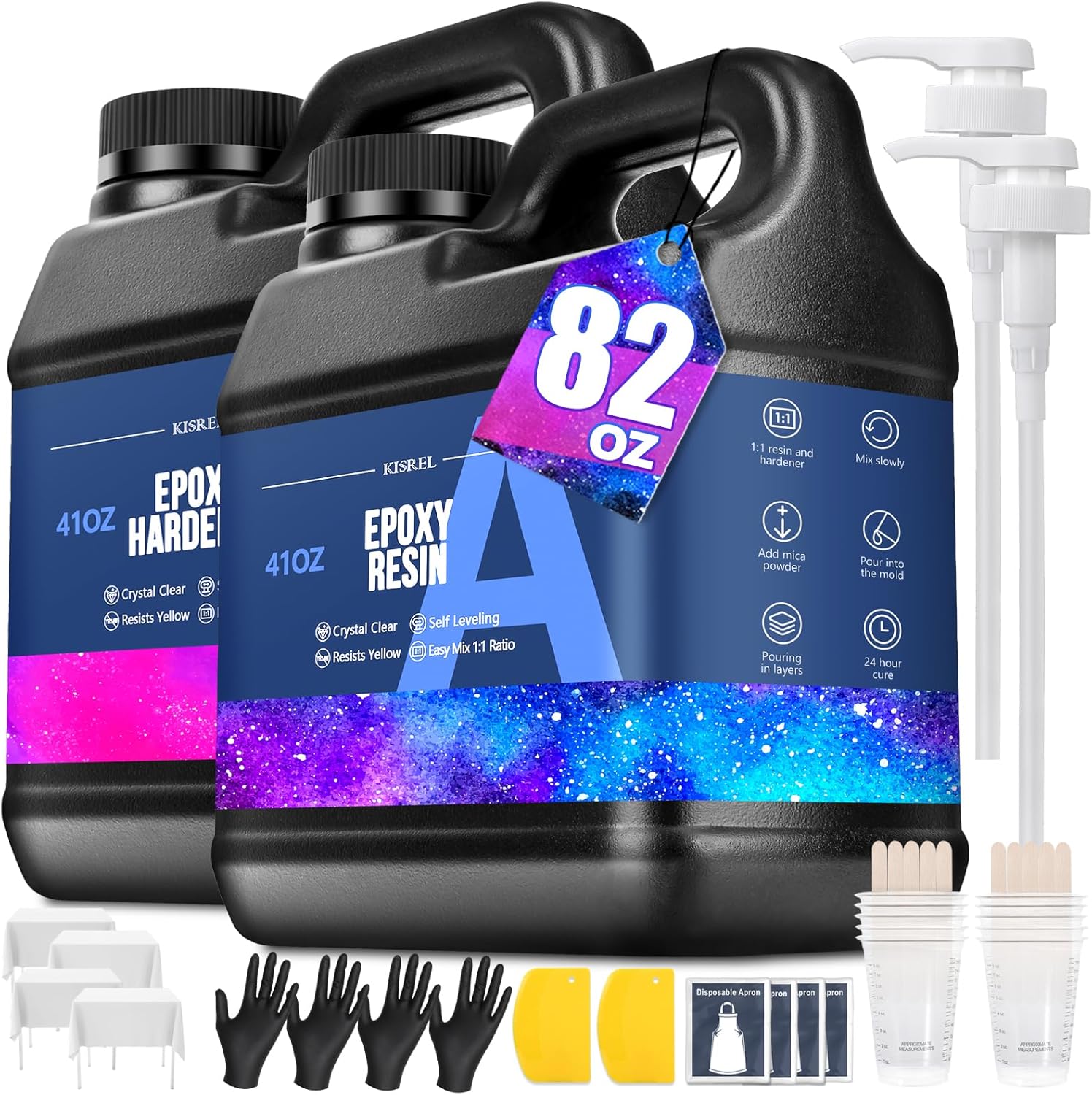 Crystal Clear Epoxy Resin Kit  – Resin Art Products recenzja i cena
