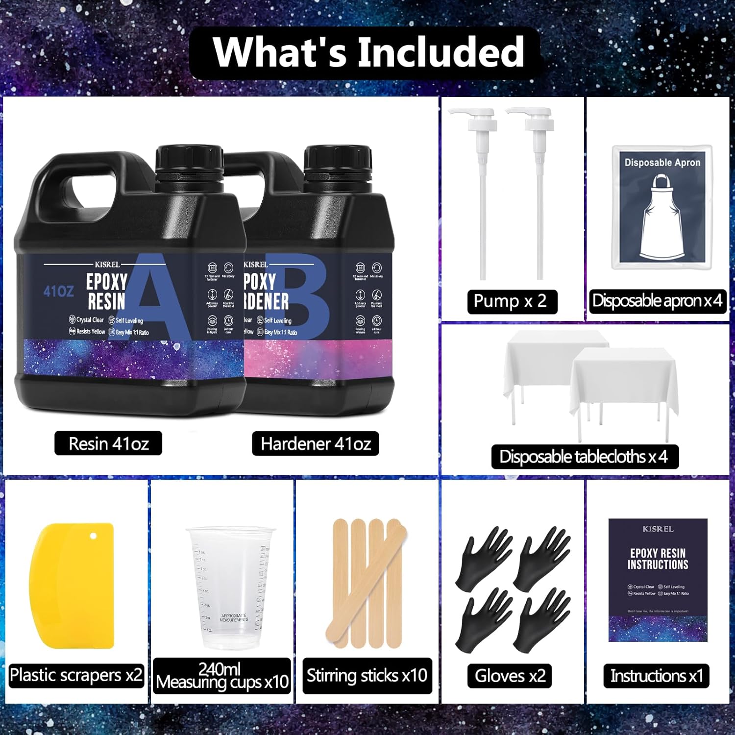 Crystal Clear Epoxy Resin Kit  – Resin Art Products recenzja i cena