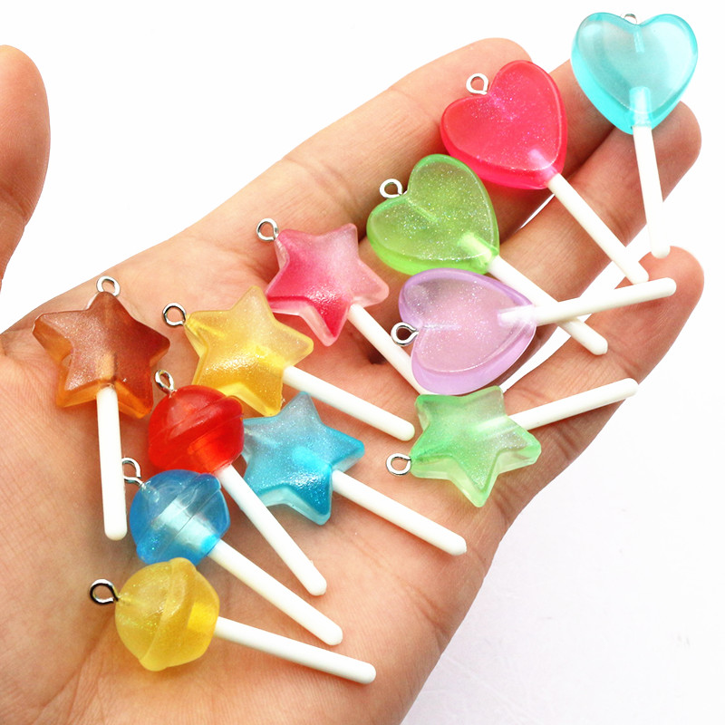 10pcs Mixed Colors Resin Cute  – Resin Art Notes recenzja i cena
