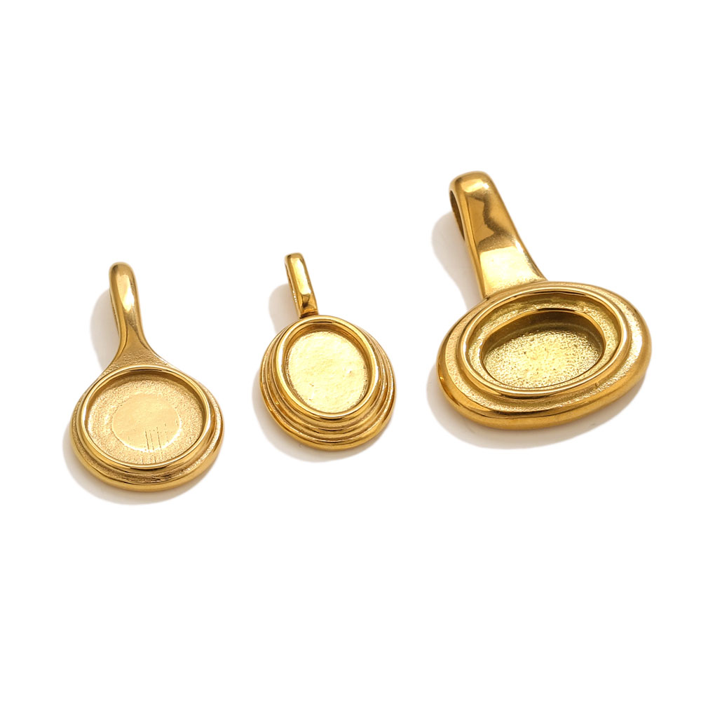 5pcs Stainless Steel Round Ova – Resin Art Materials recenzja i cena