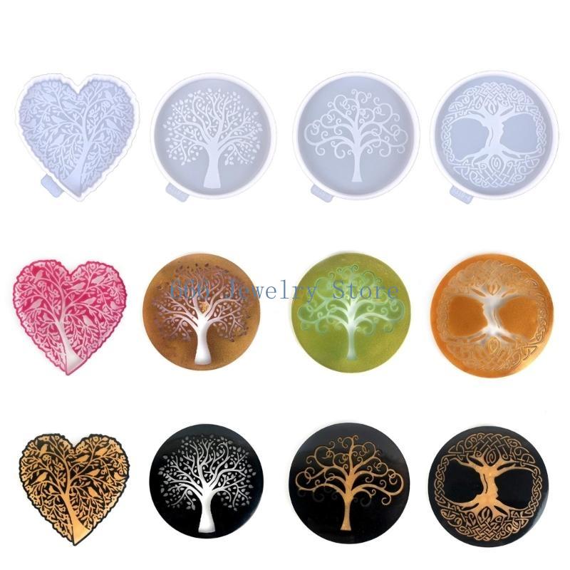 F2TD Tree of Life Tray Coaster – Resin Art Mould recenzja i cena