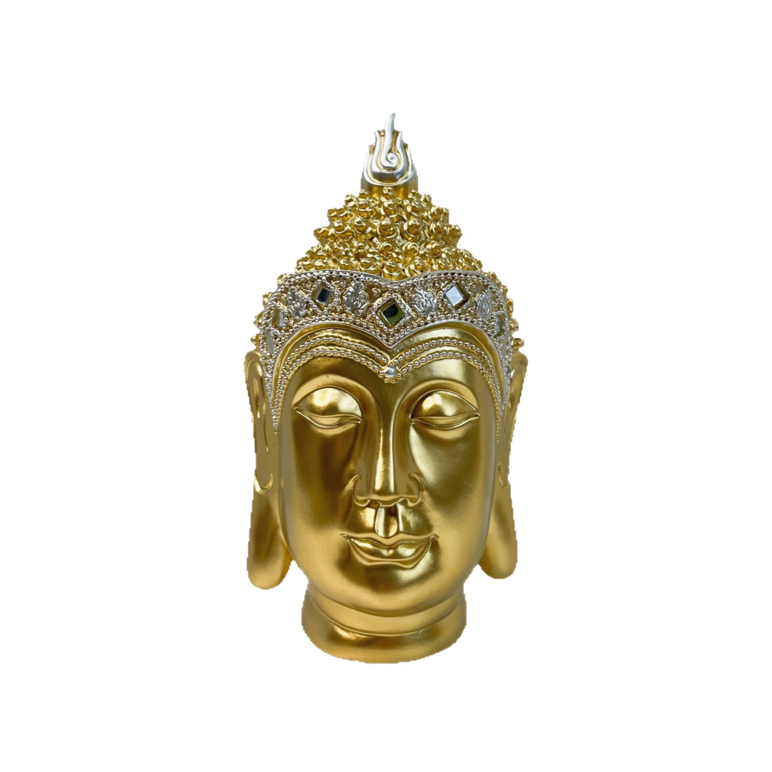Sakyamuni Buddha Head Statue T – Resin Art India recenzja i cena