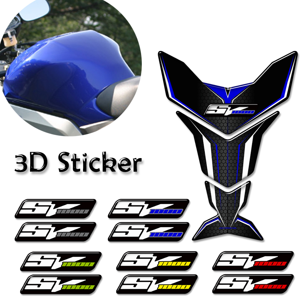 SV1000 Motorcycle Tank Pad Fue – Resin Art Sticker recenzja i cena