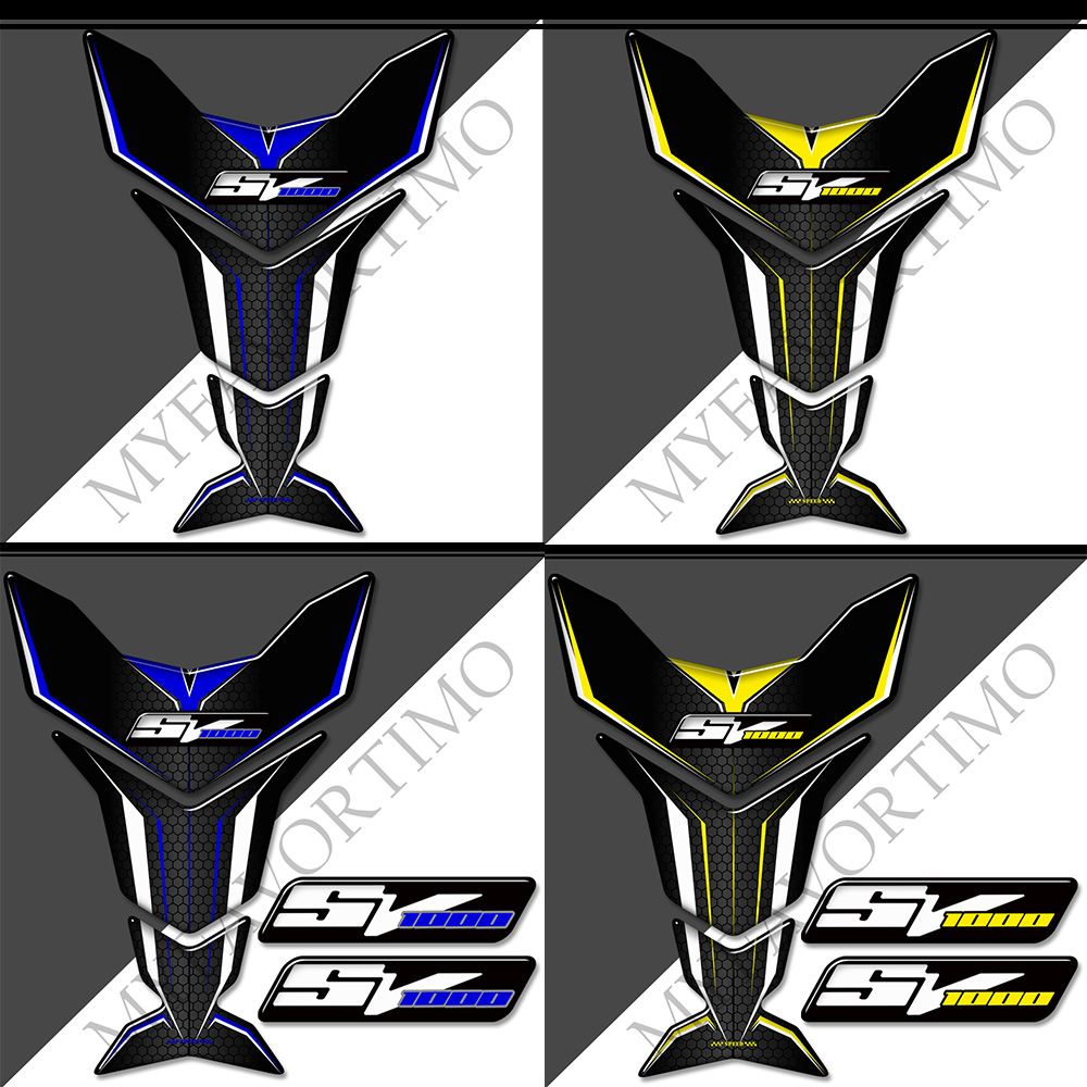 SV1000 Motorcycle Tank Pad Fue – Resin Art Sticker recenzja i cena