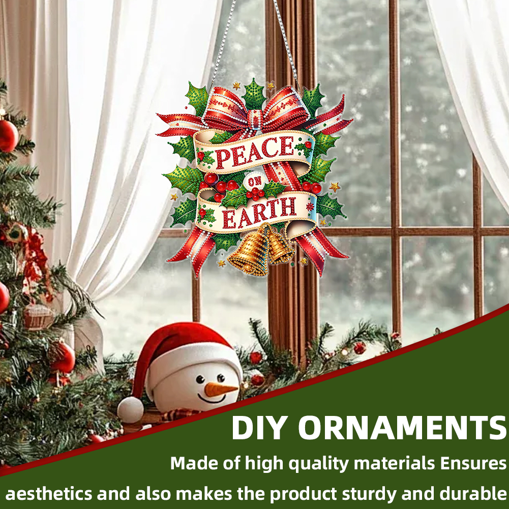 Christmas Ring Theme 2D Flat D – Resin Art Ring recenzja i cena