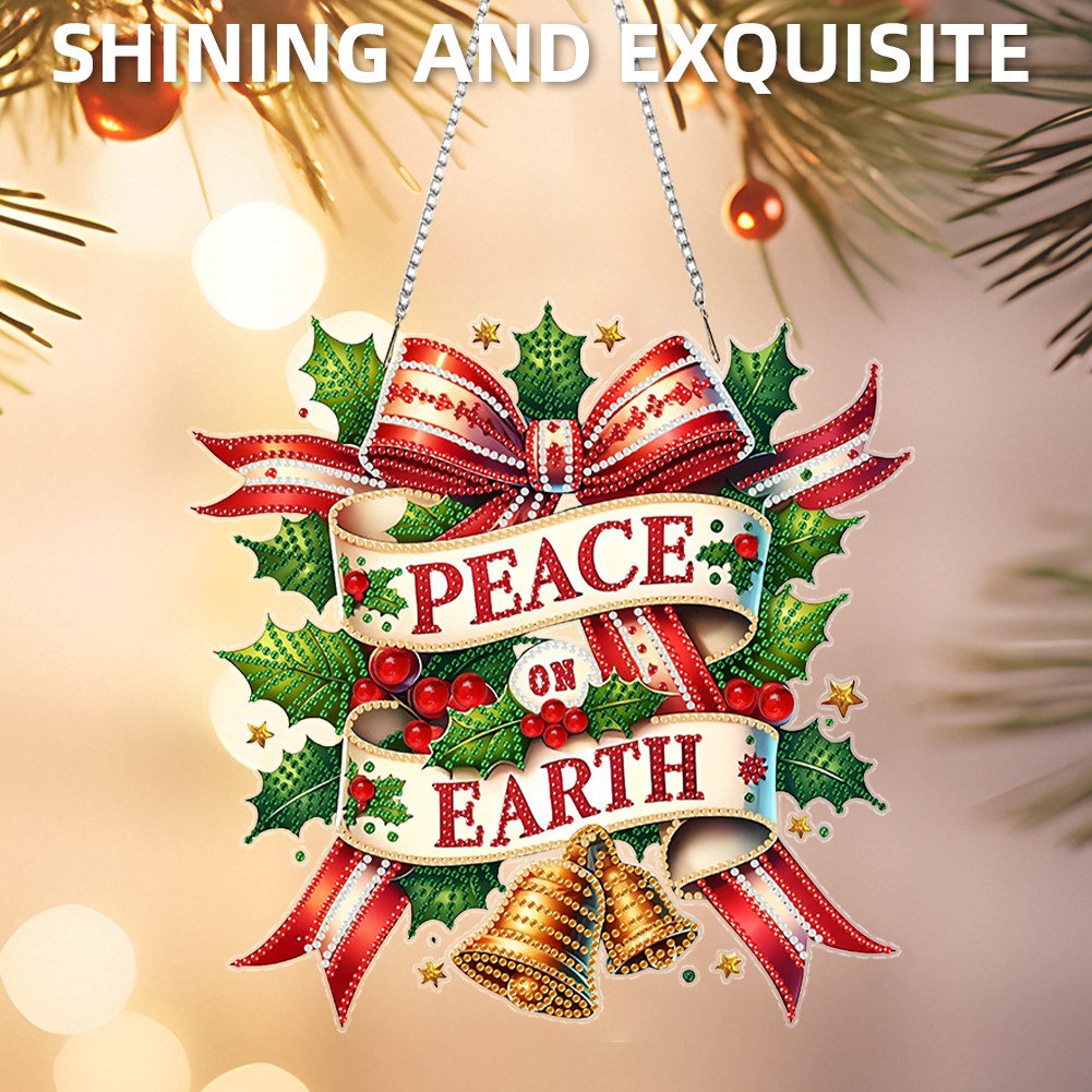 Christmas Ring Theme 2D Flat D – Resin Art Ring recenzja i cena