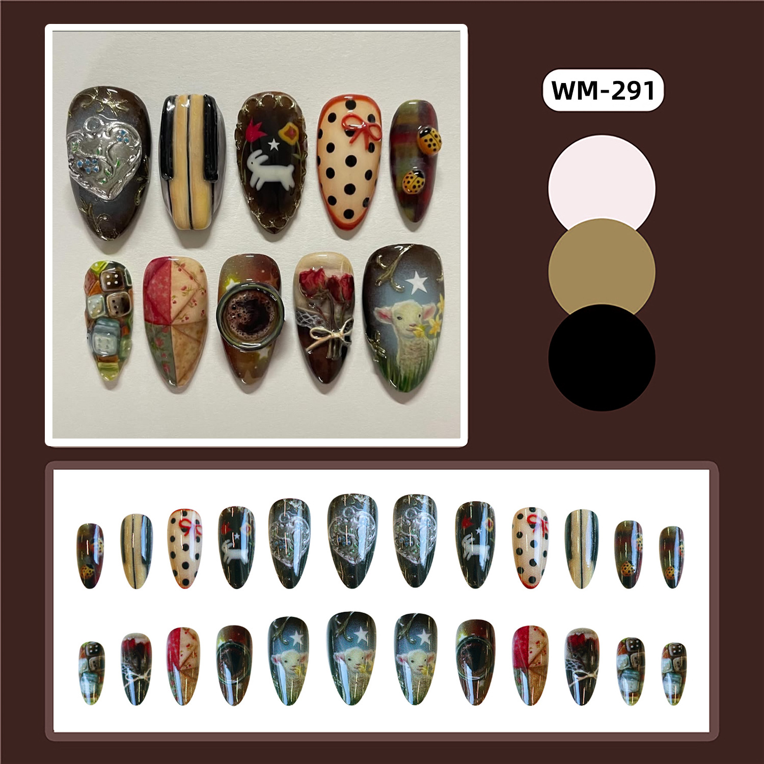 24pcs Vintage Country Style Fa – Resin Art Liquid recenzja i cena