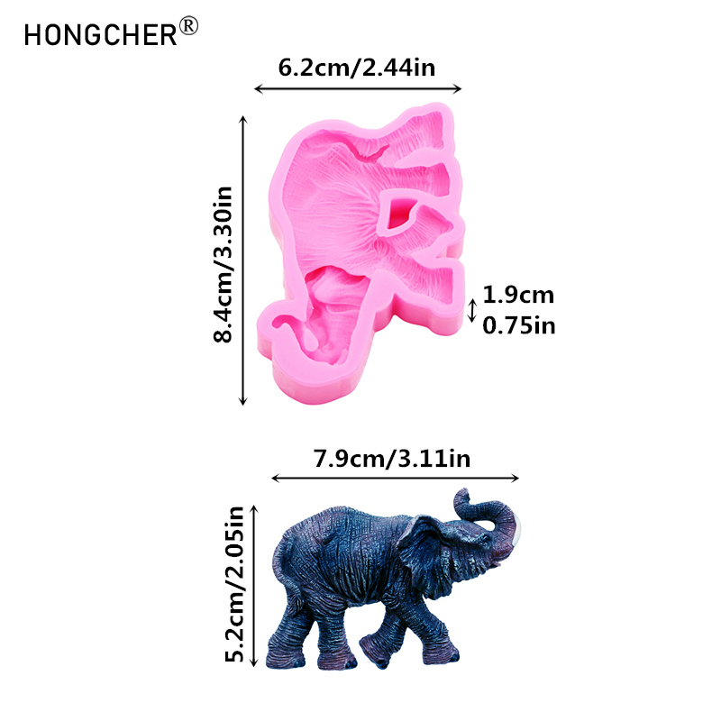 Elephant Silicone Molds Resin  – Resin Art Sticker recenzja i cena