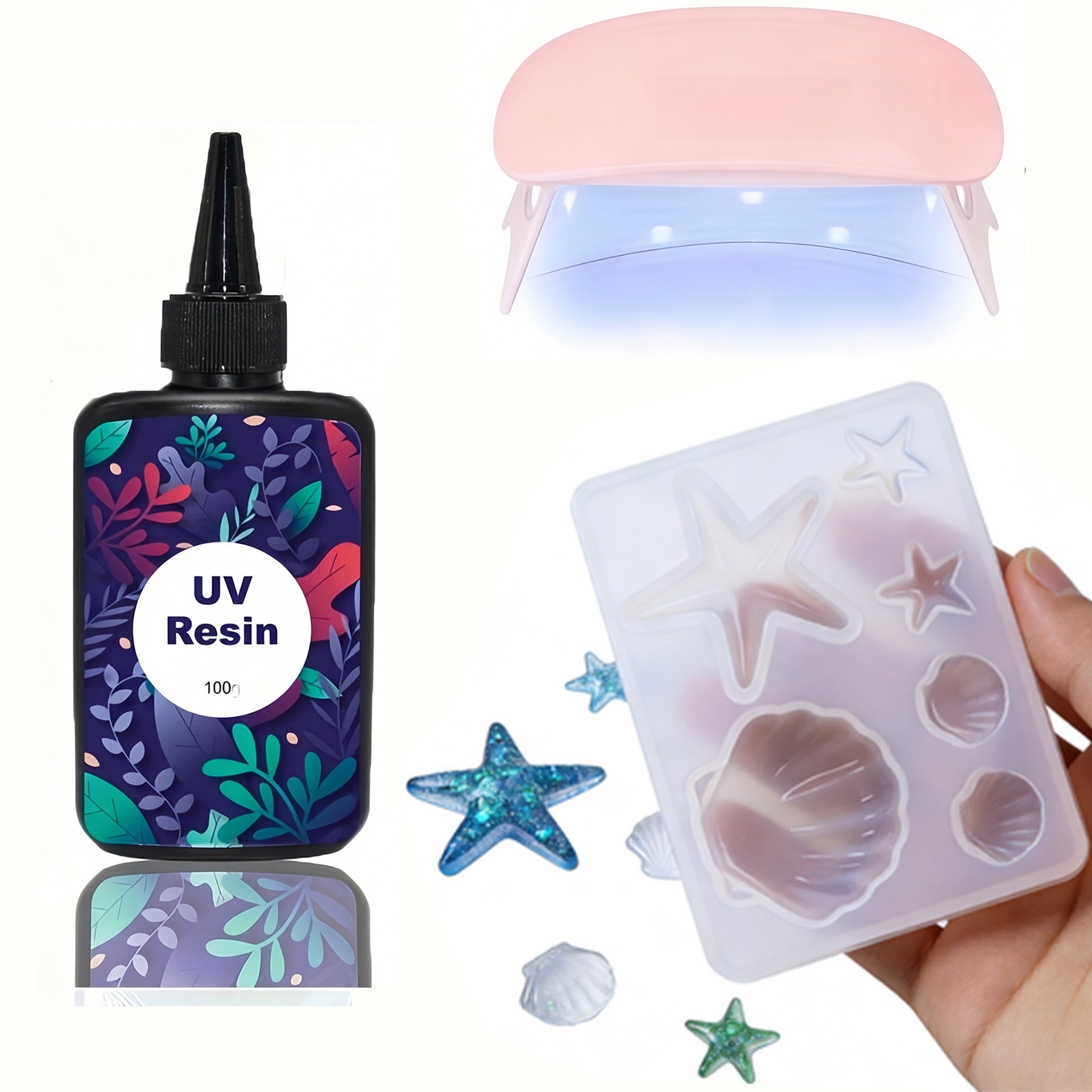 DIY Ocean Theme Crystal Epoxy  – Resin Art Liquid recenzja i cena