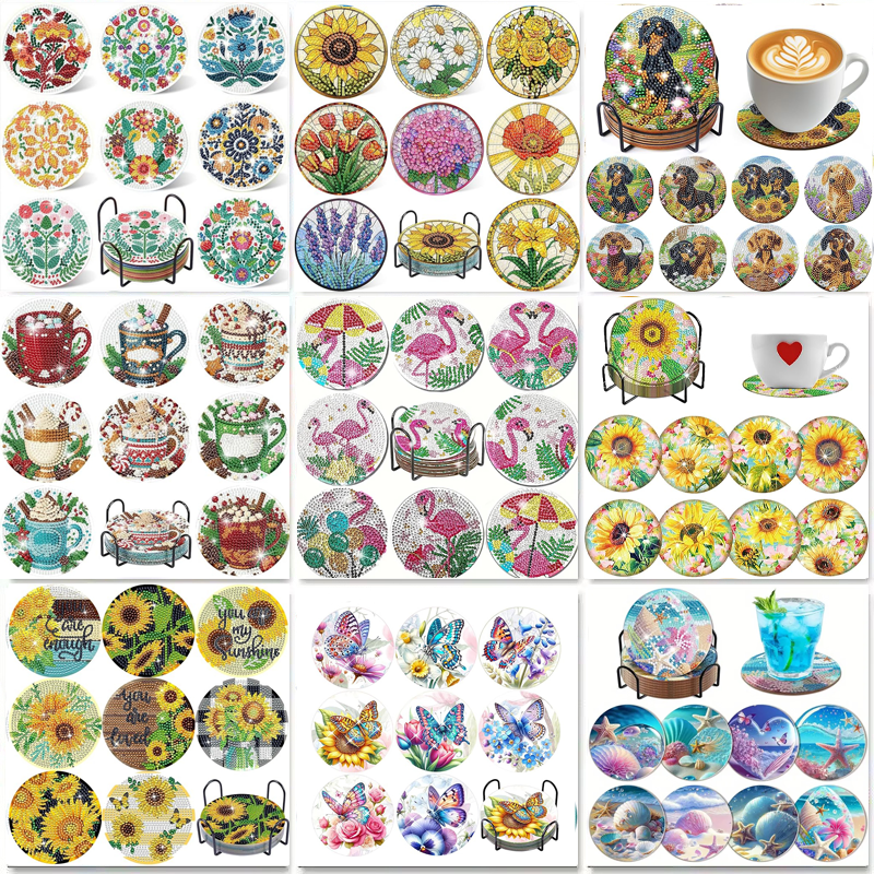 8-piece set/Diamond painting c – Resin Art Canvas recenzja i cena