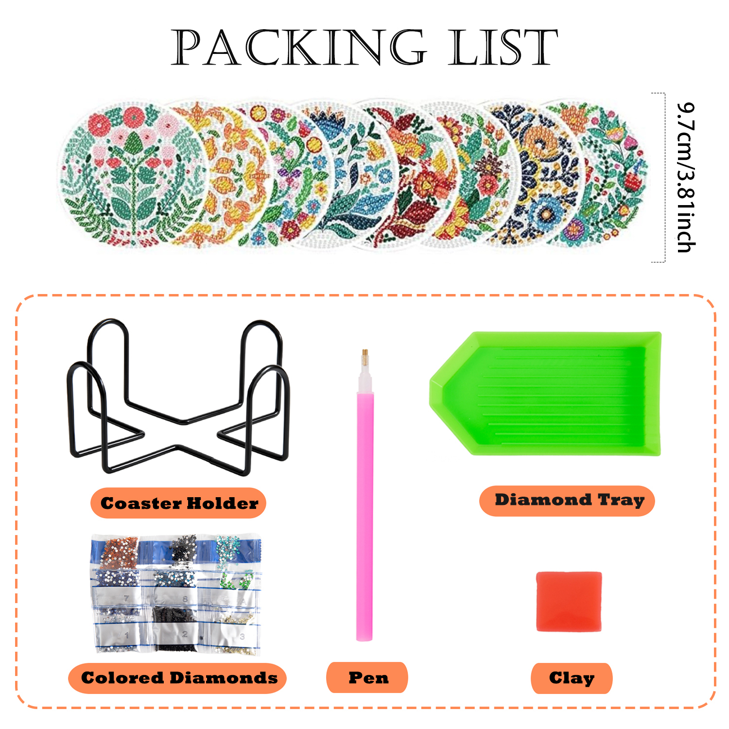 8-piece set/Diamond painting c – Resin Art Canvas recenzja i cena