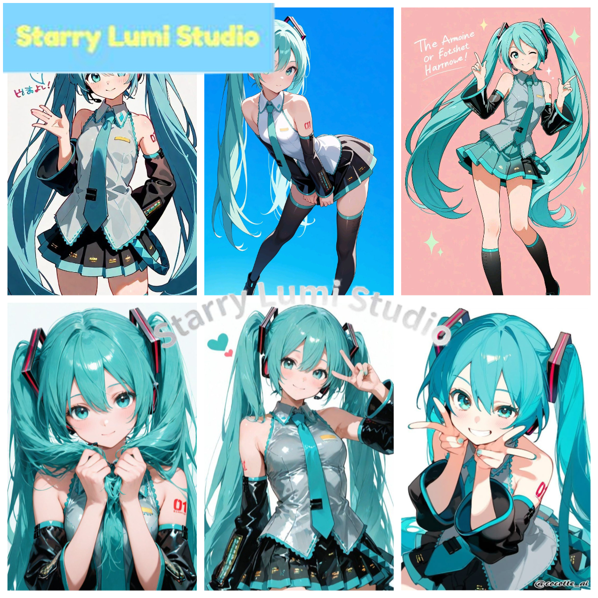 Hatsune Miku Diamond painting  – Resin Art Products recenzja i cena