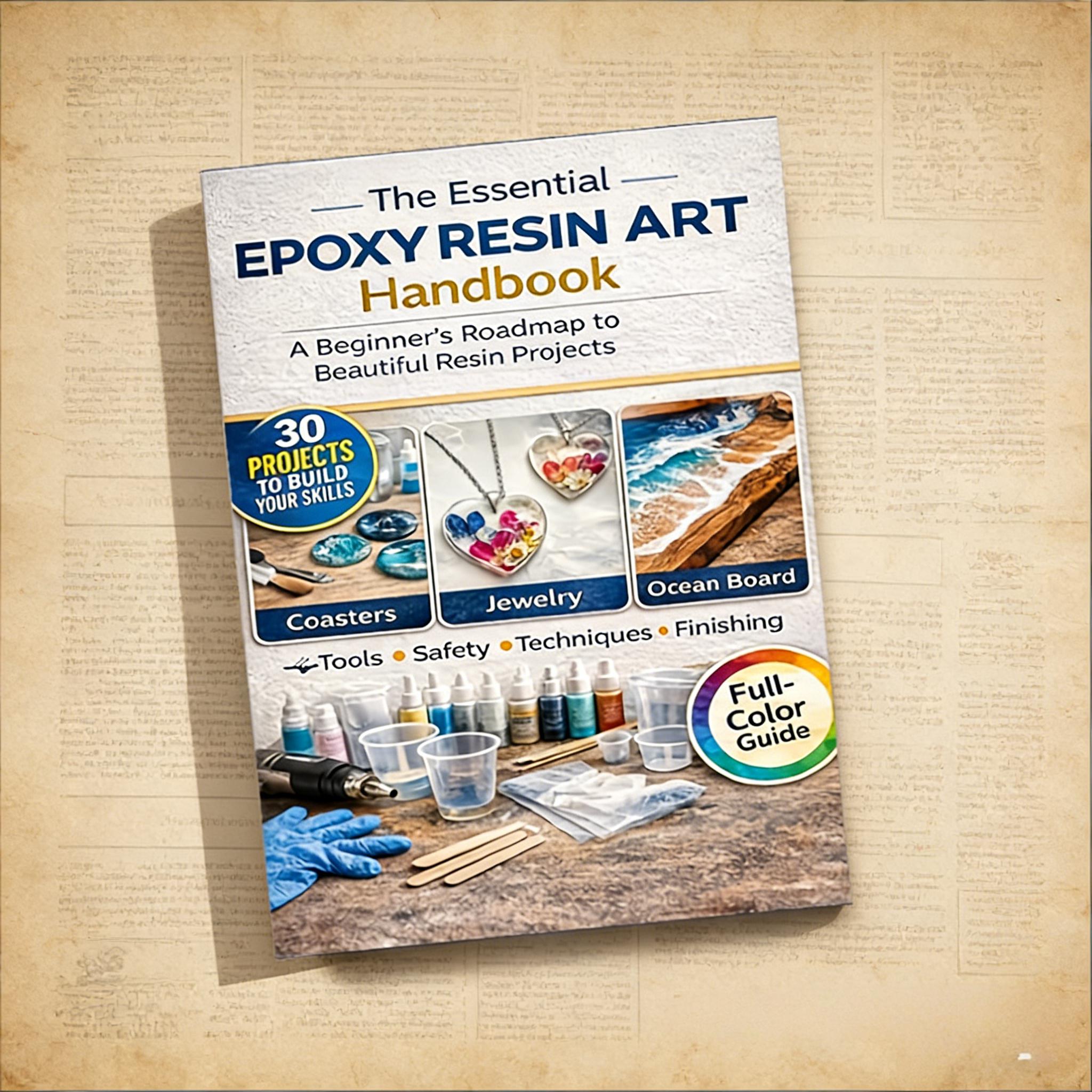 A Beginner'S Guide to Epoxy Re – Resin Art Guide Free recenzja i cena