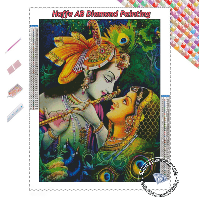 India Radha Krishna Diamond Pa – Resin Art India recenzja i cena
