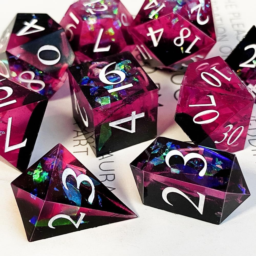 DIY DND Sharp Edge Dice Silico – Resin Art Mould recenzja i cena