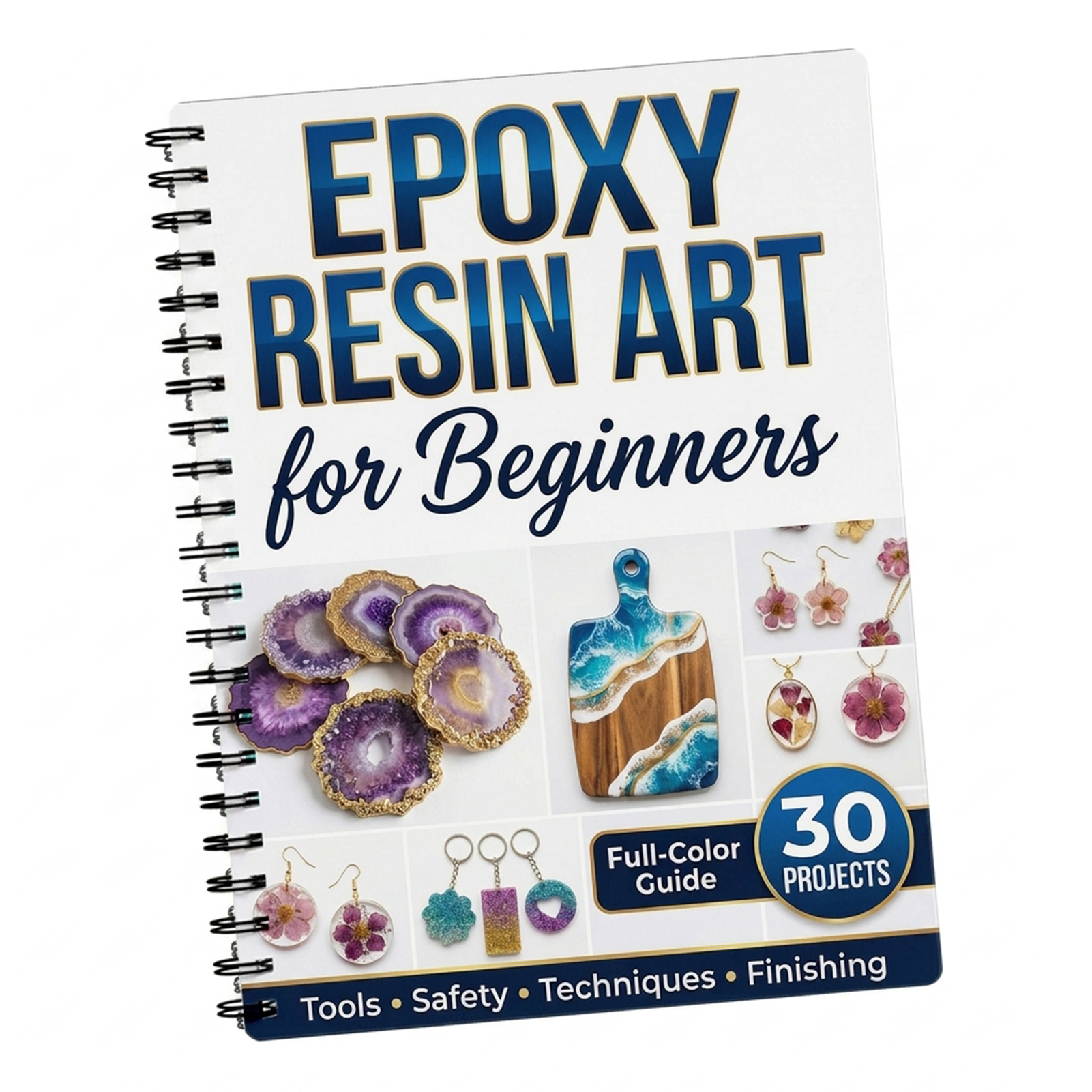 Epoxy Resin Art Handbook Begin – Resin Art Guide Free recenzja i cena