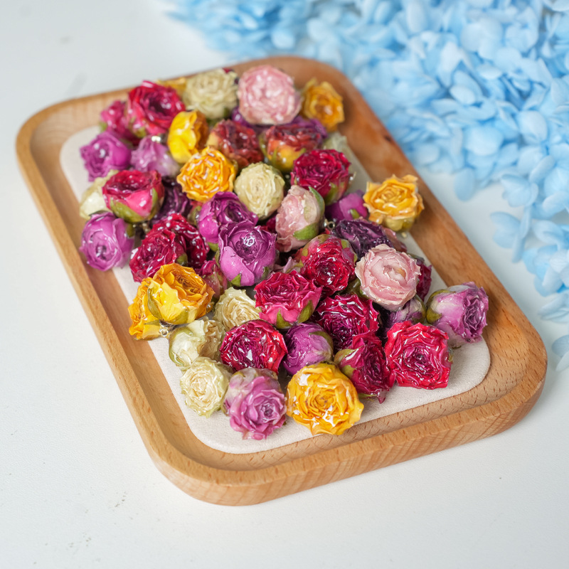 5pcs Drip Glue Roses Dried Flo – Resin Art Ring recenzja i cena