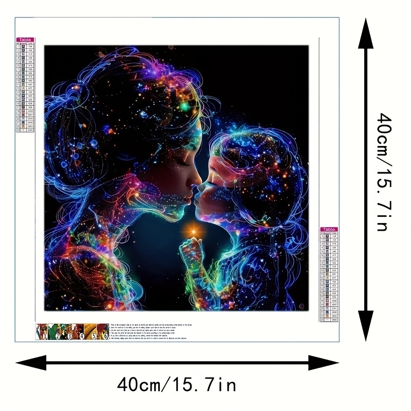 Diamond painting set, parent-c – Resin Art Canvas recenzja i cena