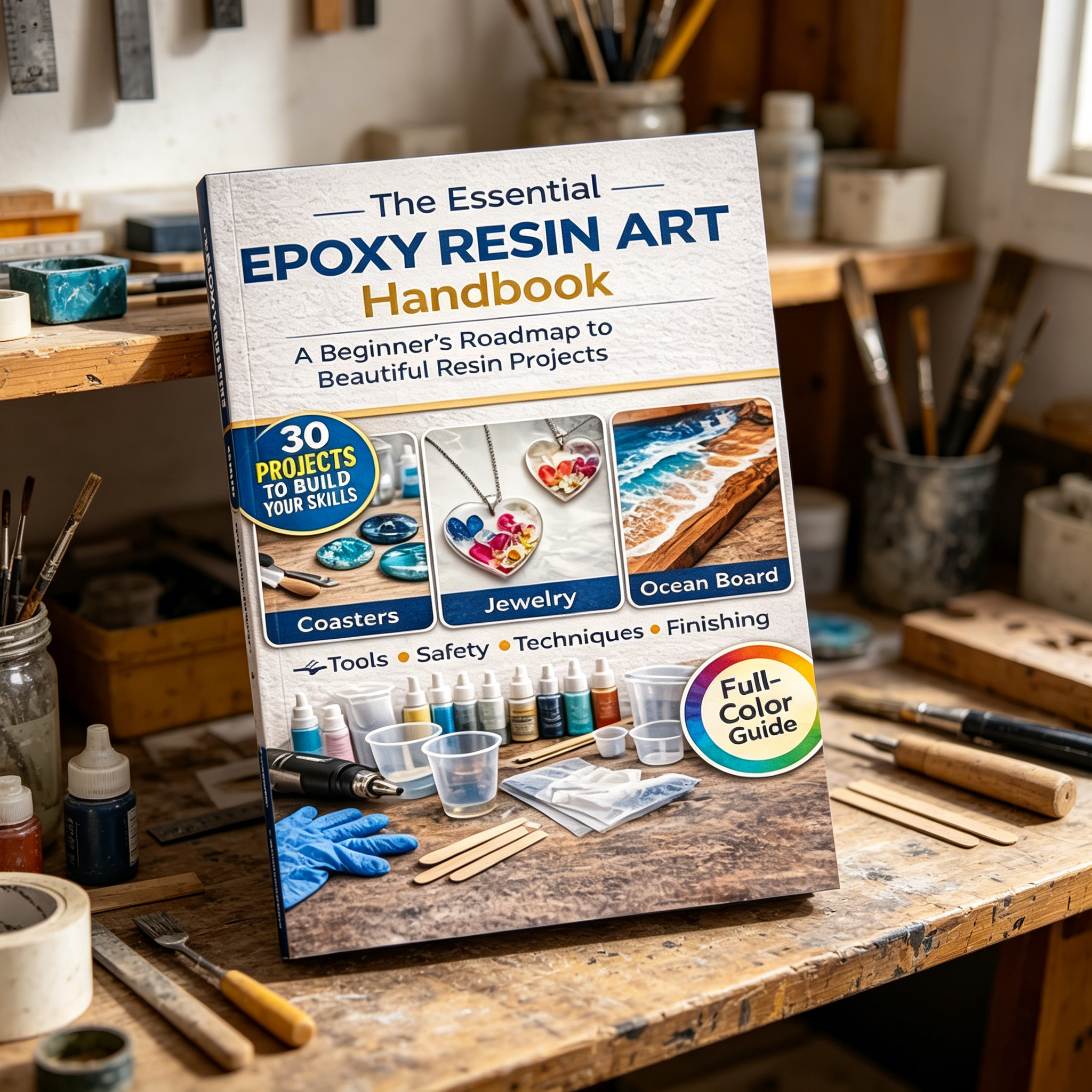 Epoxy Resin Art Book Guide for – Resin Art Guide Free recenzja i cena