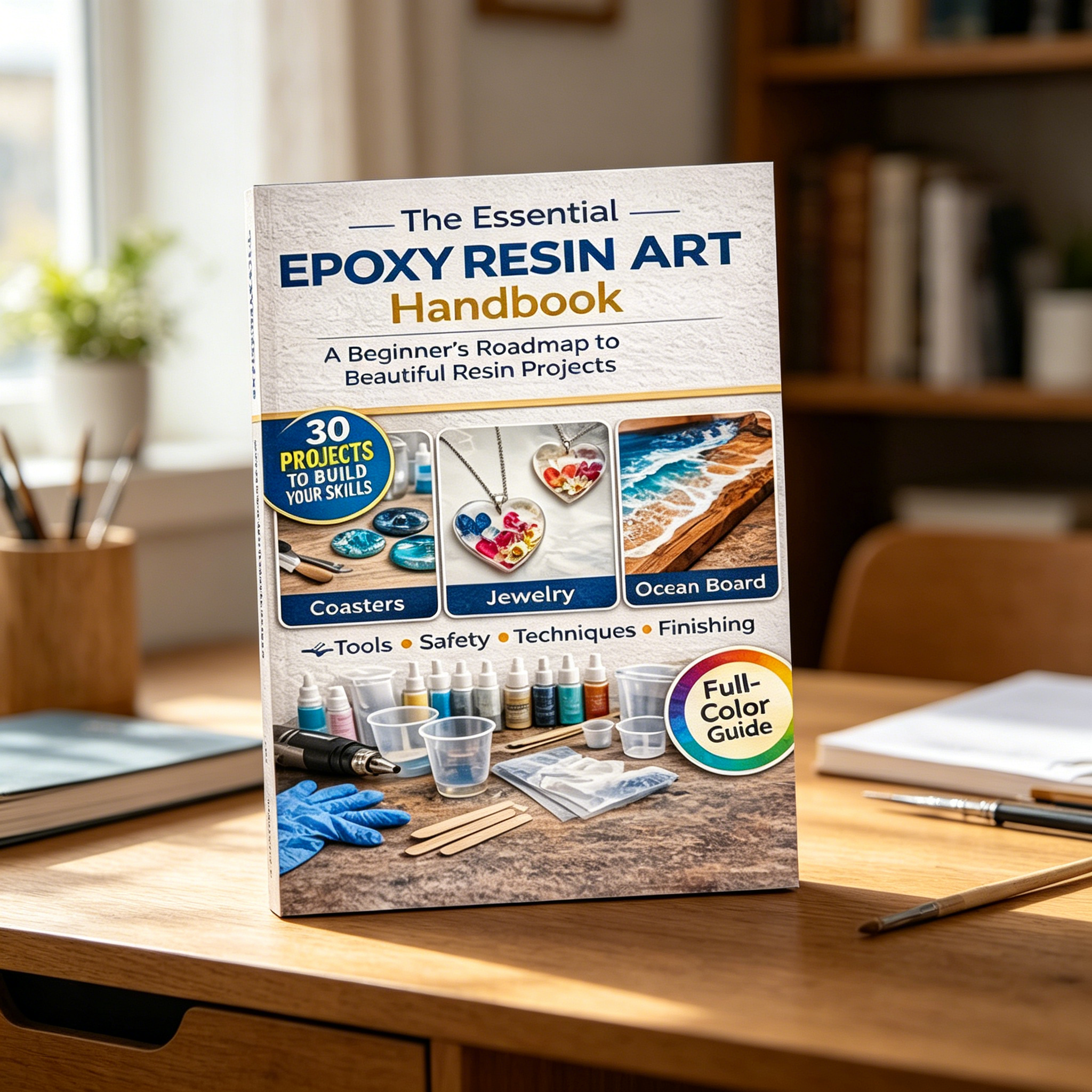 Epoxy Resin Art Book Guide for – Resin Art Guide Free recenzja i cena