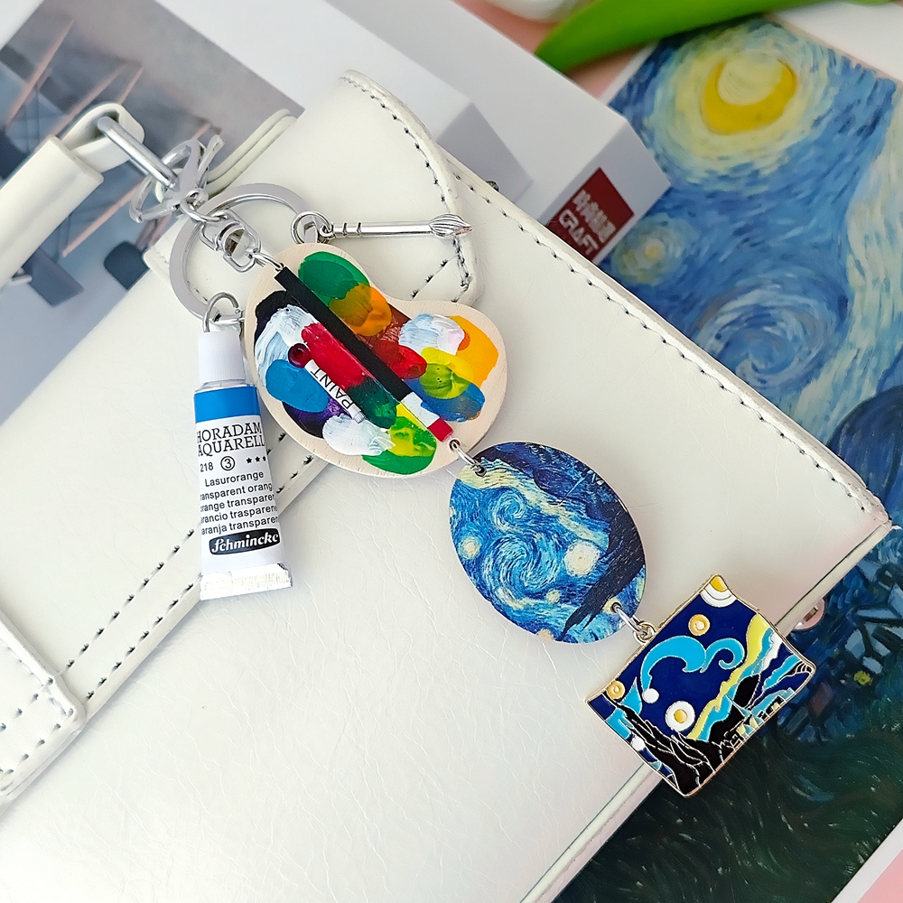Girl with a Pearl Earring Van  – Resin Art Ring recenzja i cena