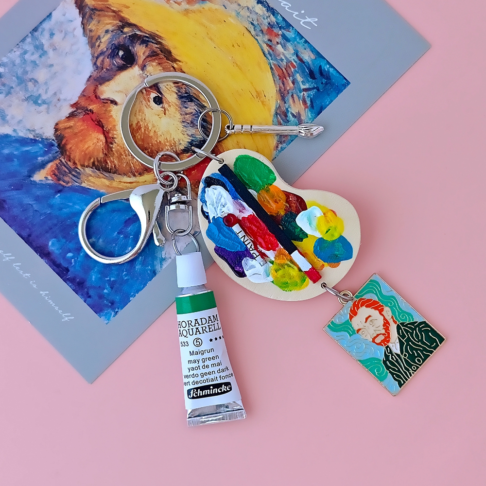 Girl with a Pearl Earring Van  – Resin Art Ring recenzja i cena