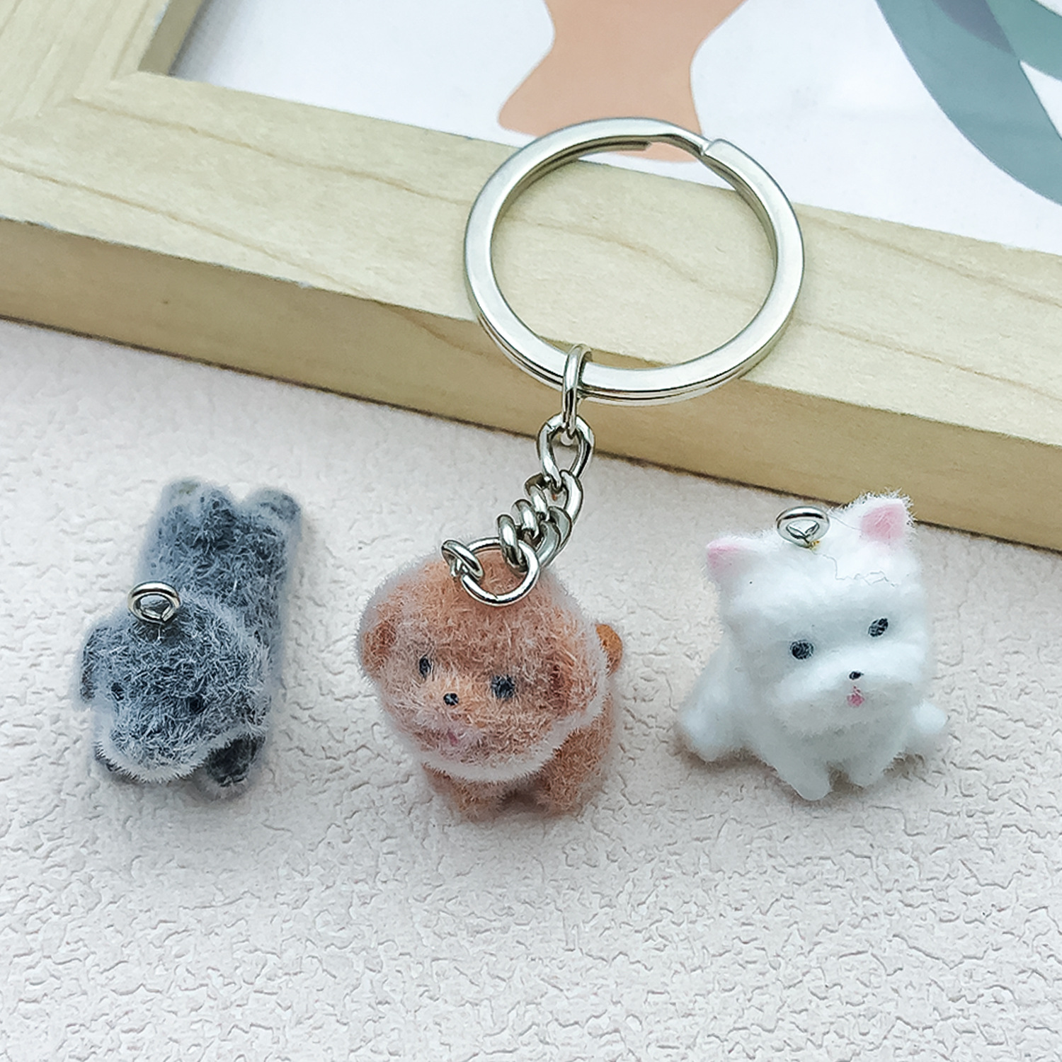 5pcs&1pc Flocked Resin Animal  – Resin Art Materials recenzja i cena