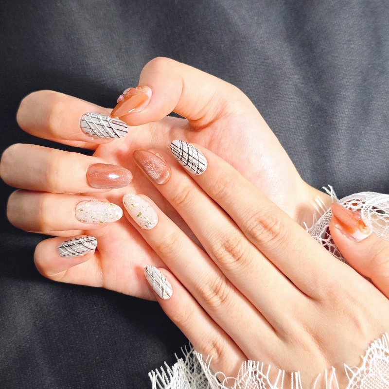 10PCS Handmade Press on Nails  – Resin Art Online recenzja i cena