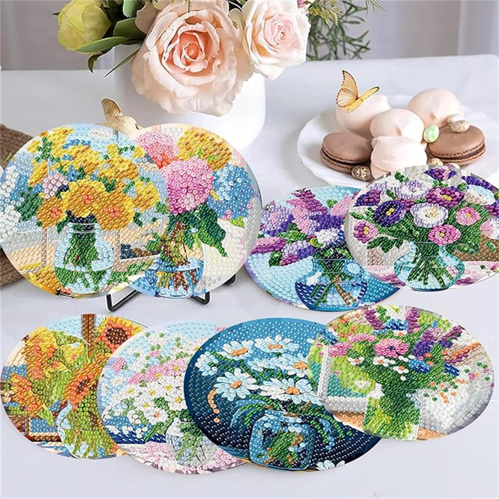 8-piece set of diamond paintin – Resin Art Canvas recenzja i cena