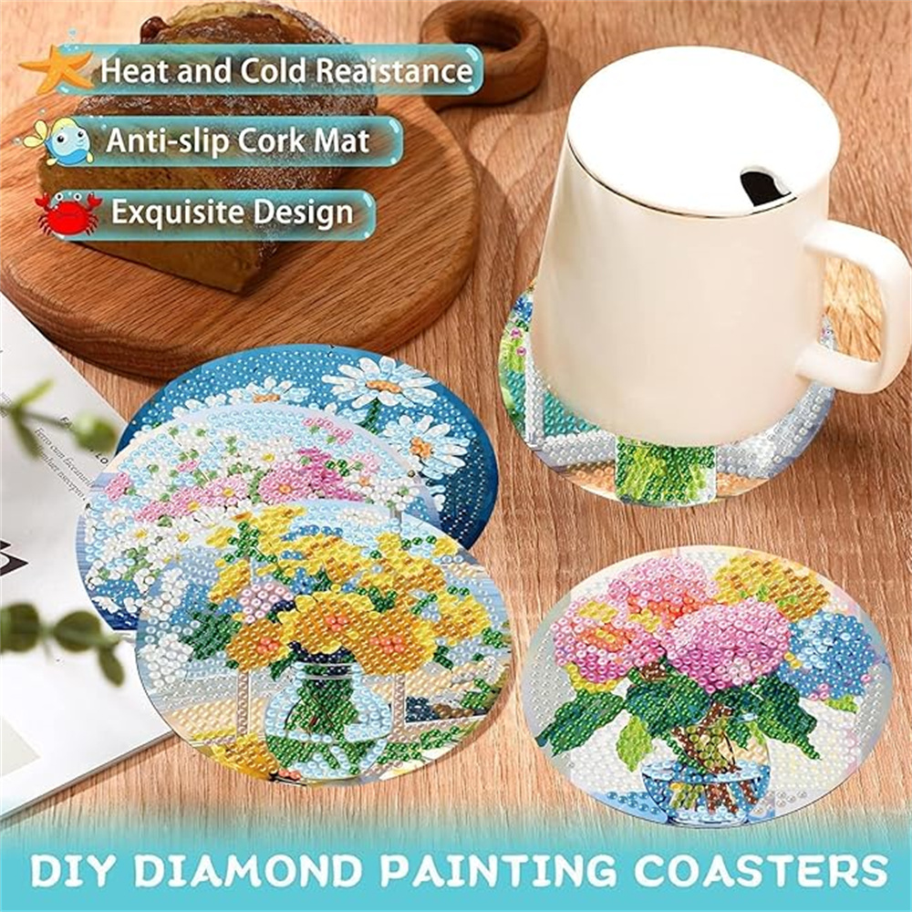 8-piece set of diamond paintin – Resin Art Canvas recenzja i cena