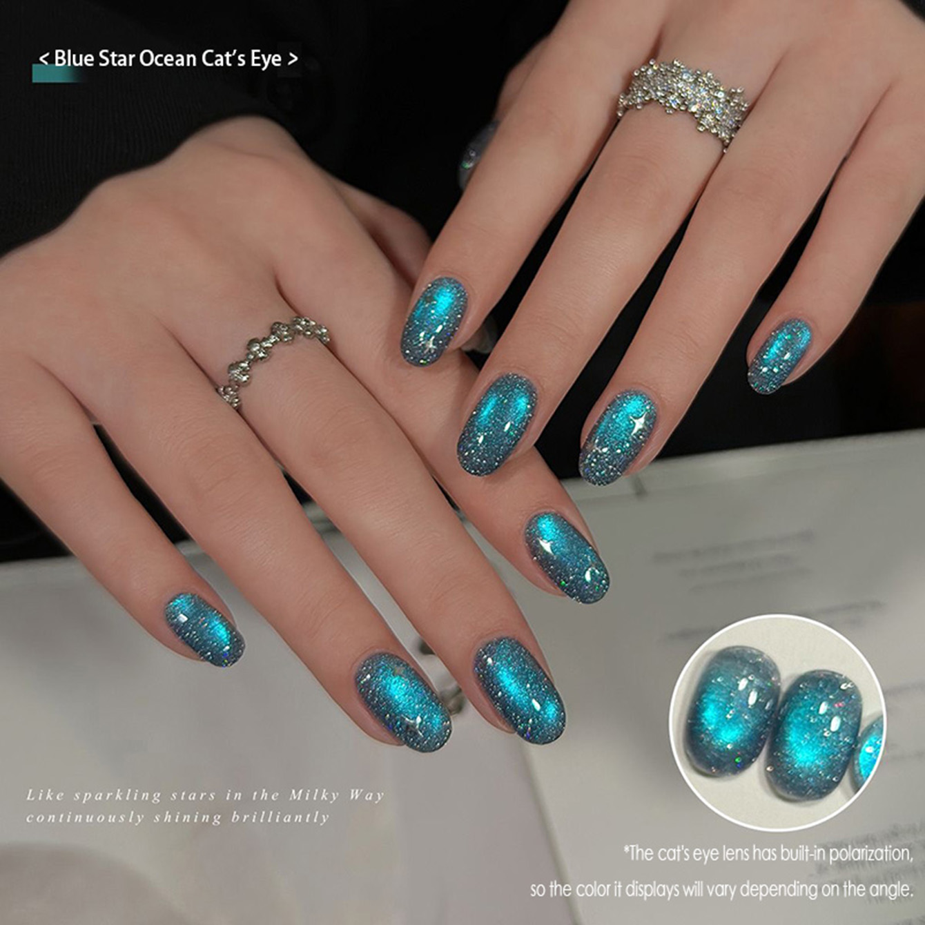 MAINEL 10ML 1Pcs Blue Nails Po – Resin Art Online recenzja i cena