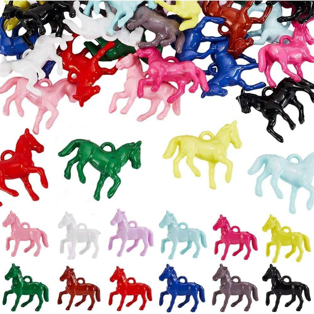 48pcs Opaque Acrylic Pendants  – Resin Art Liquid recenzja i cena
