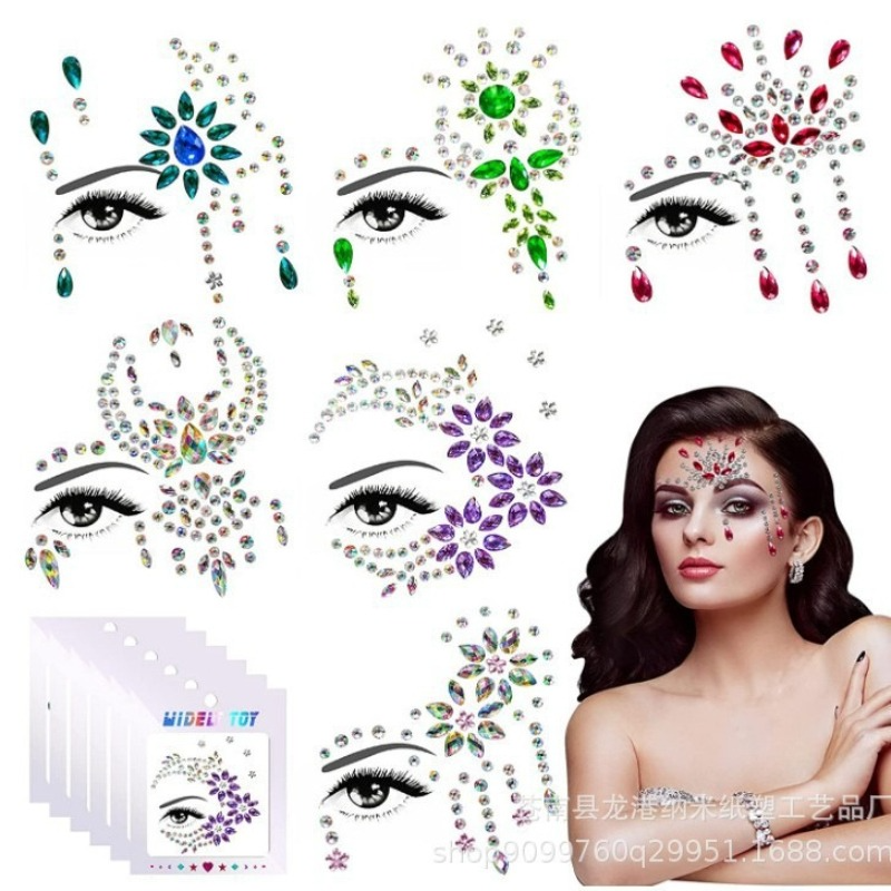Acrylic Resin Face Gems Rhines – Resin Art Sticker recenzja i cena