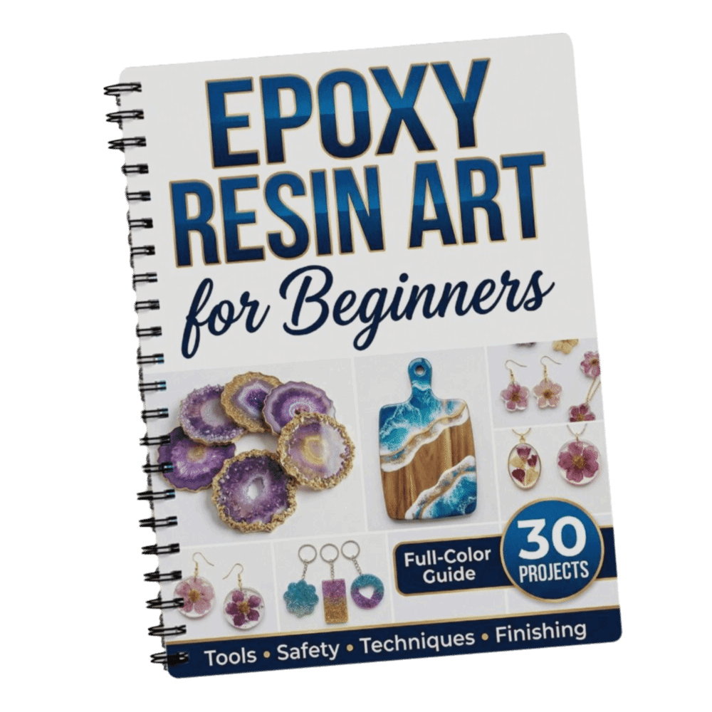 Step-by-Step Epoxy Resin Art H – Resin Art Guide Free recenzja i cena
