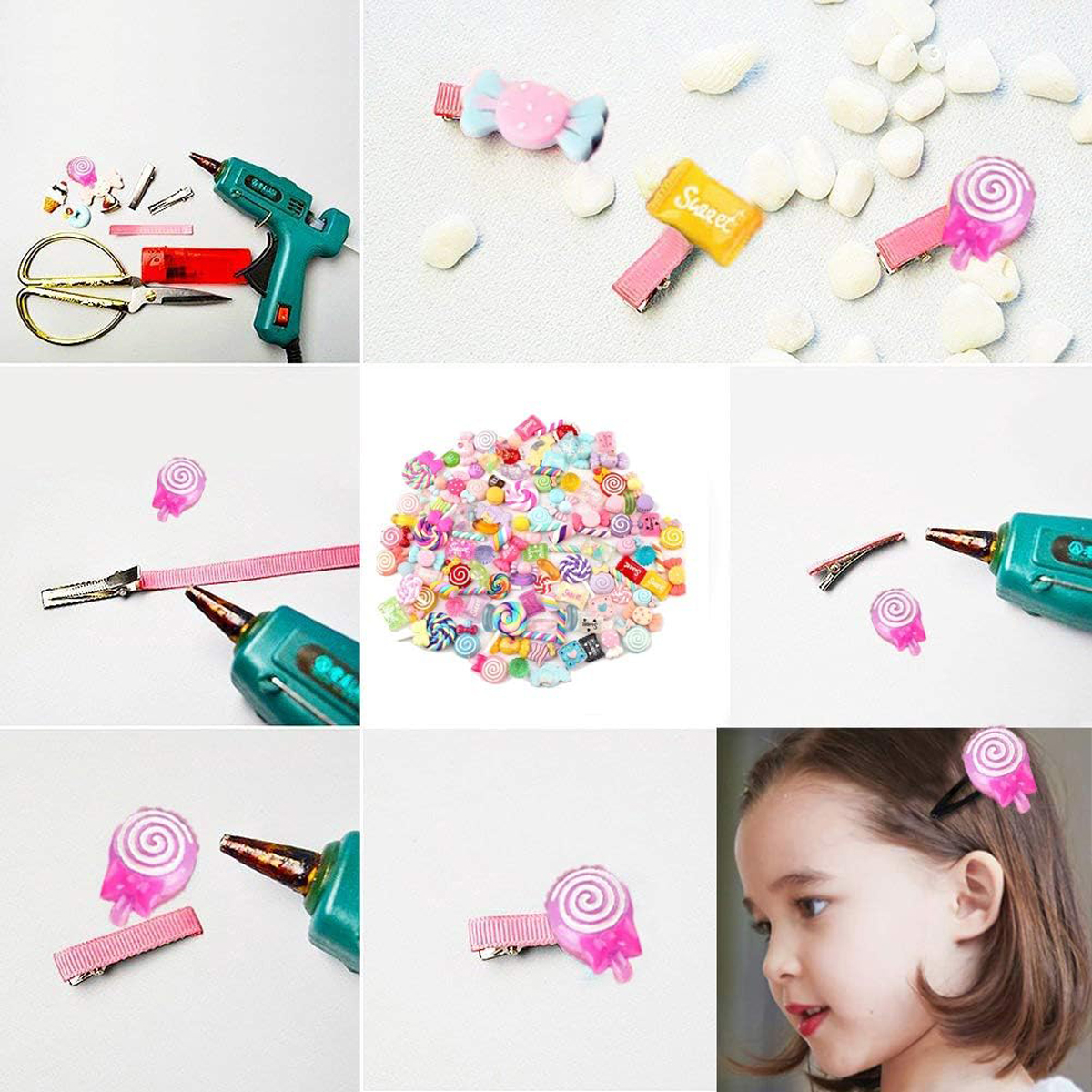 30pcs Random Candy Slime Charm – Resin Art Materials recenzja i cena