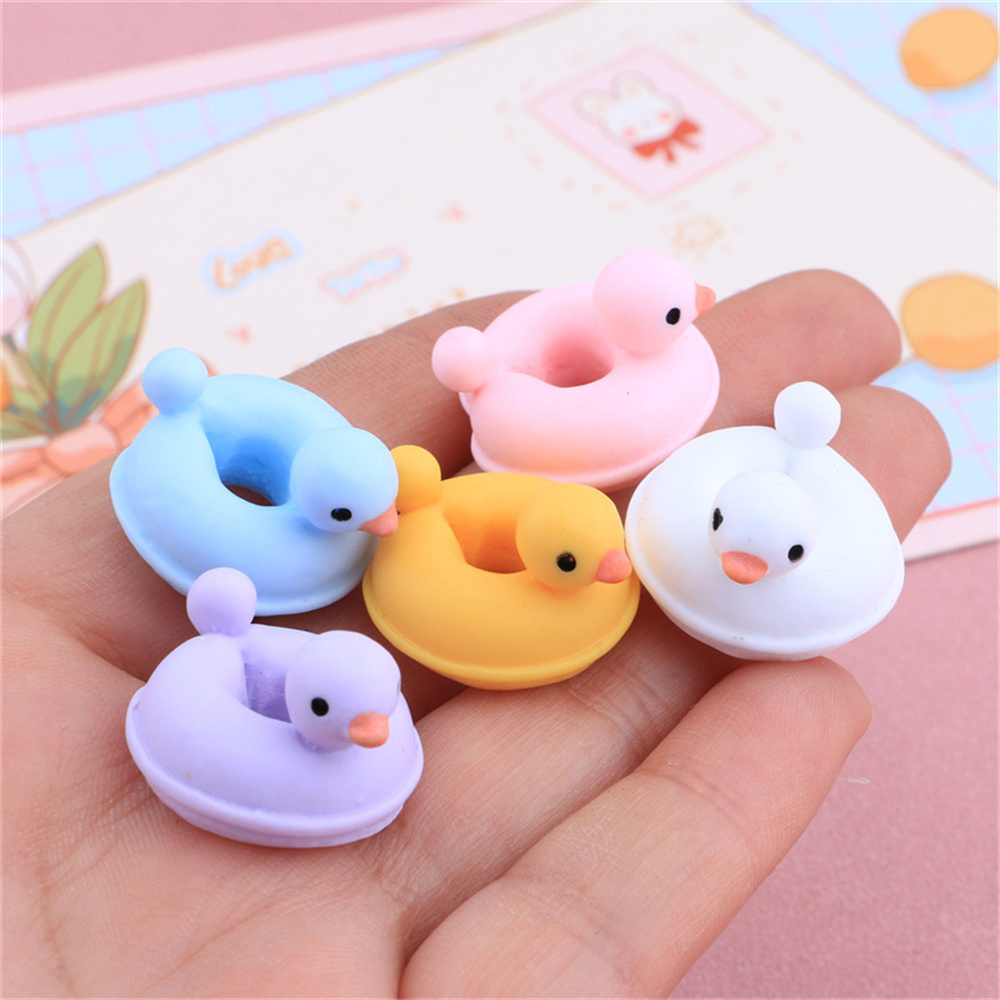20Pcs Cartoon Duck Swim Ring D – Resin Art Ring recenzja i cena